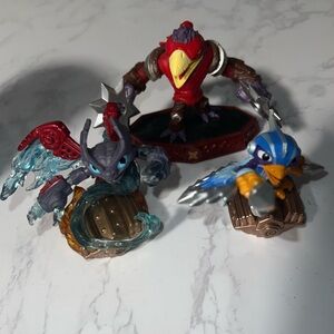 Three Skylanders One Rare